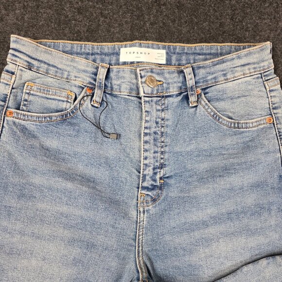 NWOT Blue Topshop Light Wash Jamie High Waist Skinny Jeans 30x30 - Picture 5 of 6